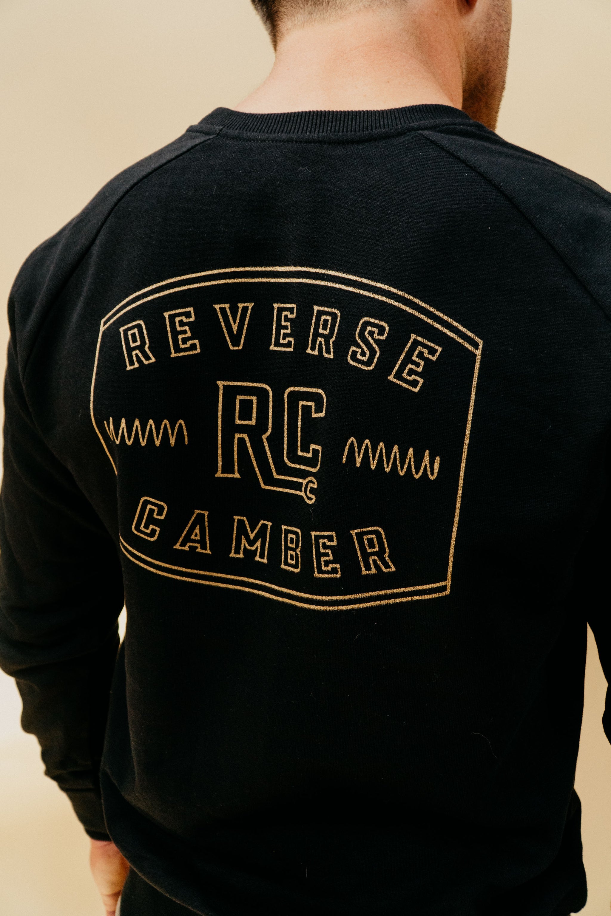 新品L■LQQK Studio Camber Arc Logo Crewneck 新品□LQQK Studio Camber Arc Logo Crewneck